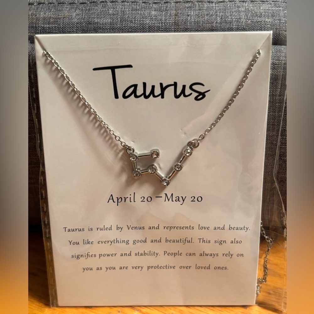 NEW Taurus Zodiac Constellation Necklace Astrology